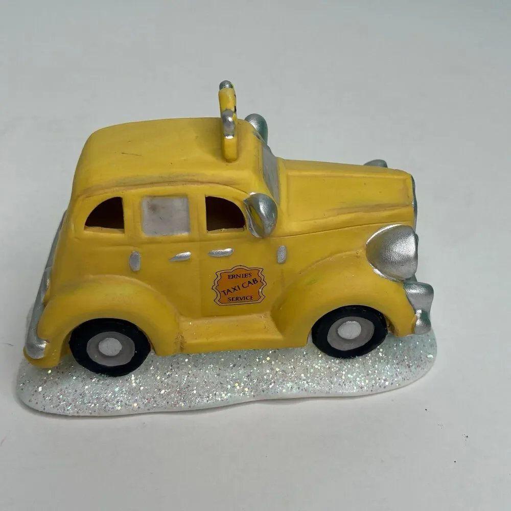 Enesco It's A Wonderful Life Series II ERNIE'S TAXI CAB Vintage 2003 In Box